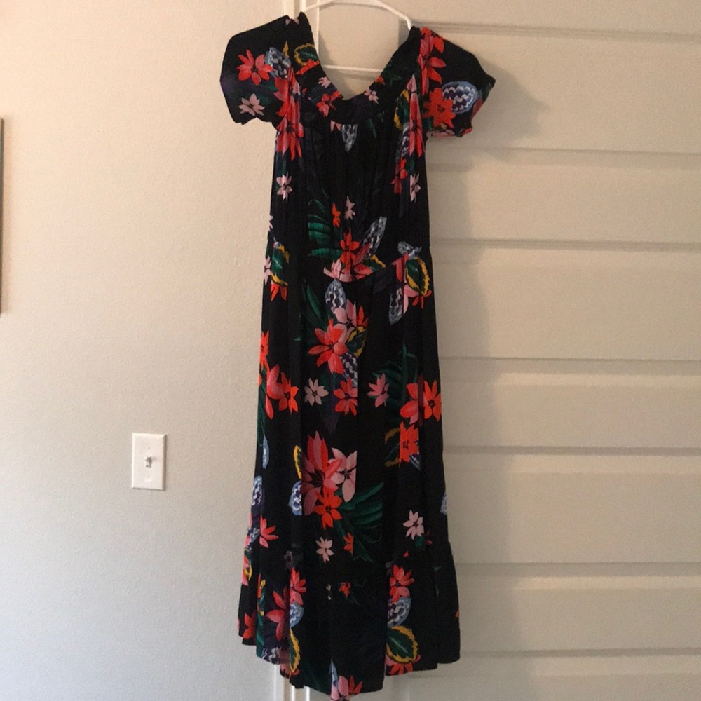 Floral maxi dress
